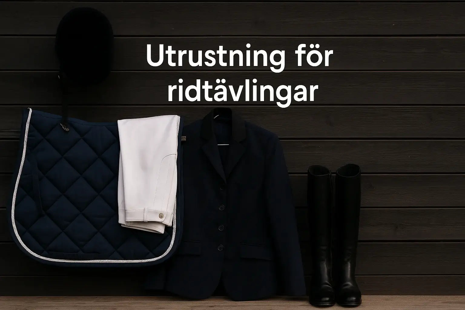 Tävlingsutrustning för hoppning & dressyr – guide