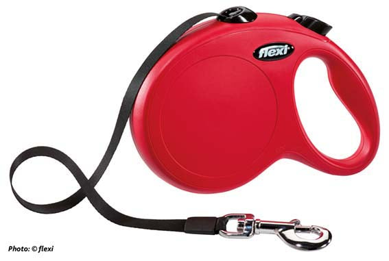 Flexi New CLASSIC L:5 m band - Röd