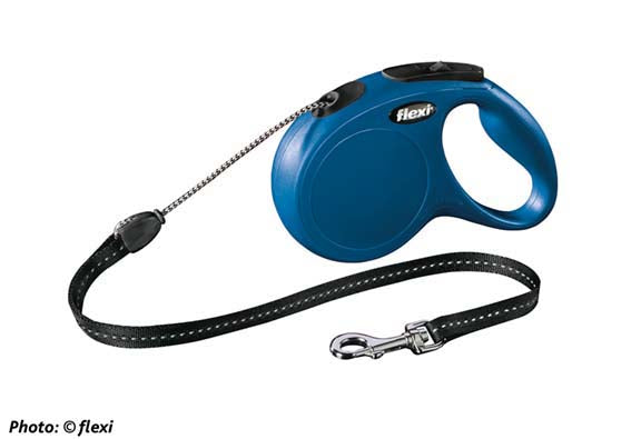 Flexi New CLASSIC M: 5 m rep - Blå