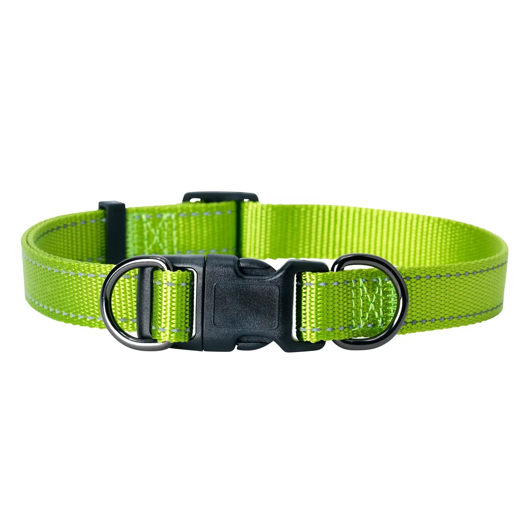 Dogman Iris Ställbart Hundhalsband - Grön