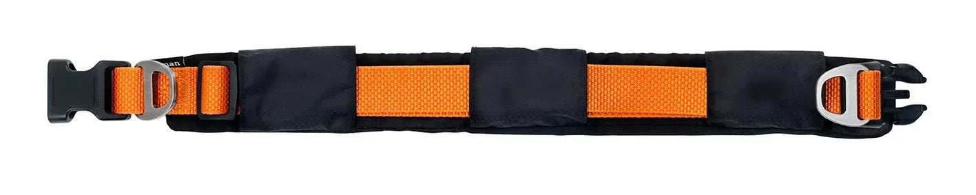 Dogman Ei Fodrat Hundhalsband Ställbart - Orange