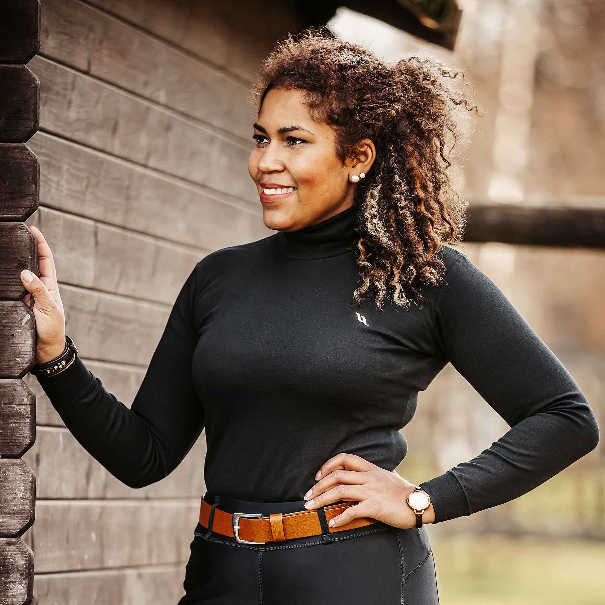 Back on Track Polotröja Dam – Svart