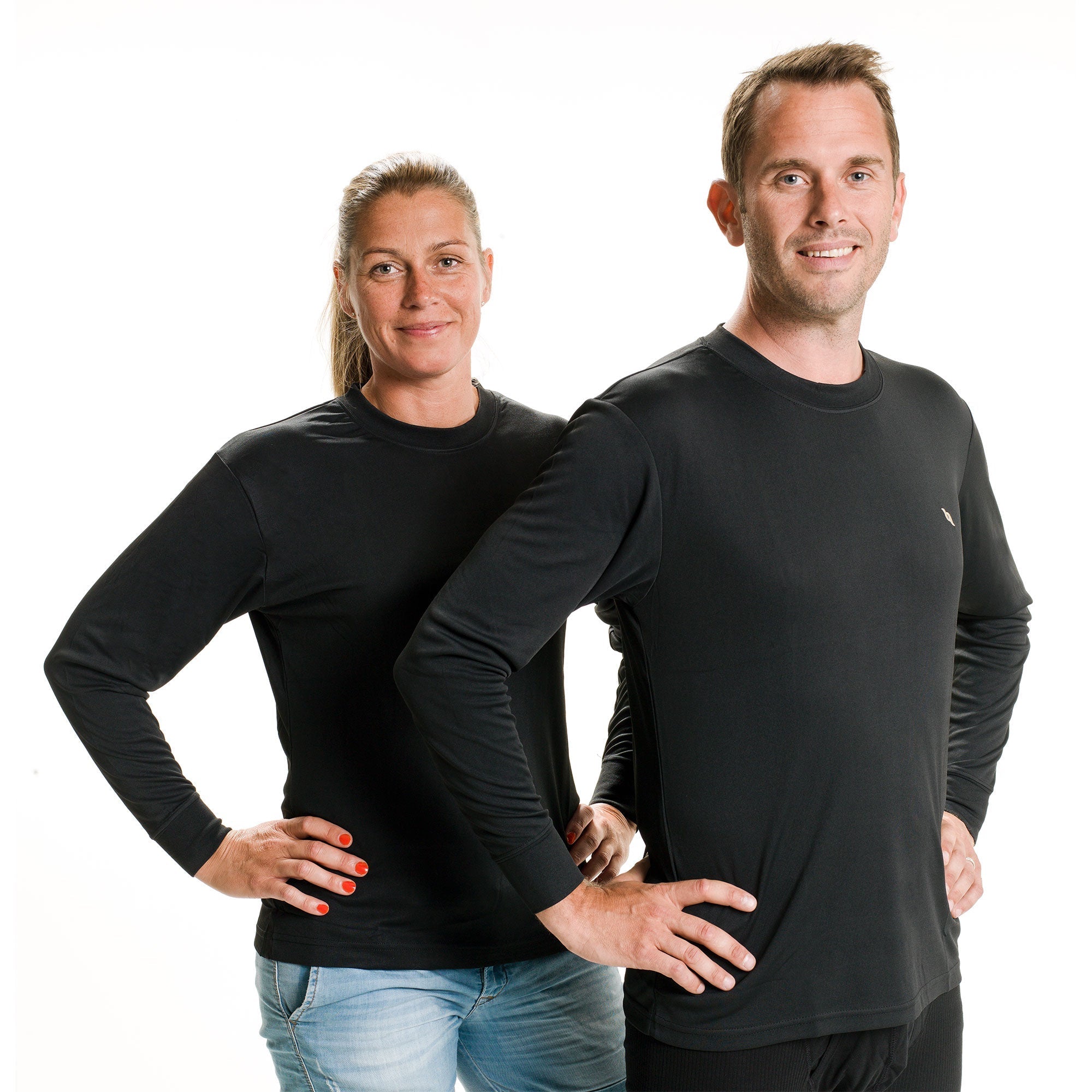 Back on Track Långärmad Tröja PP – Svart