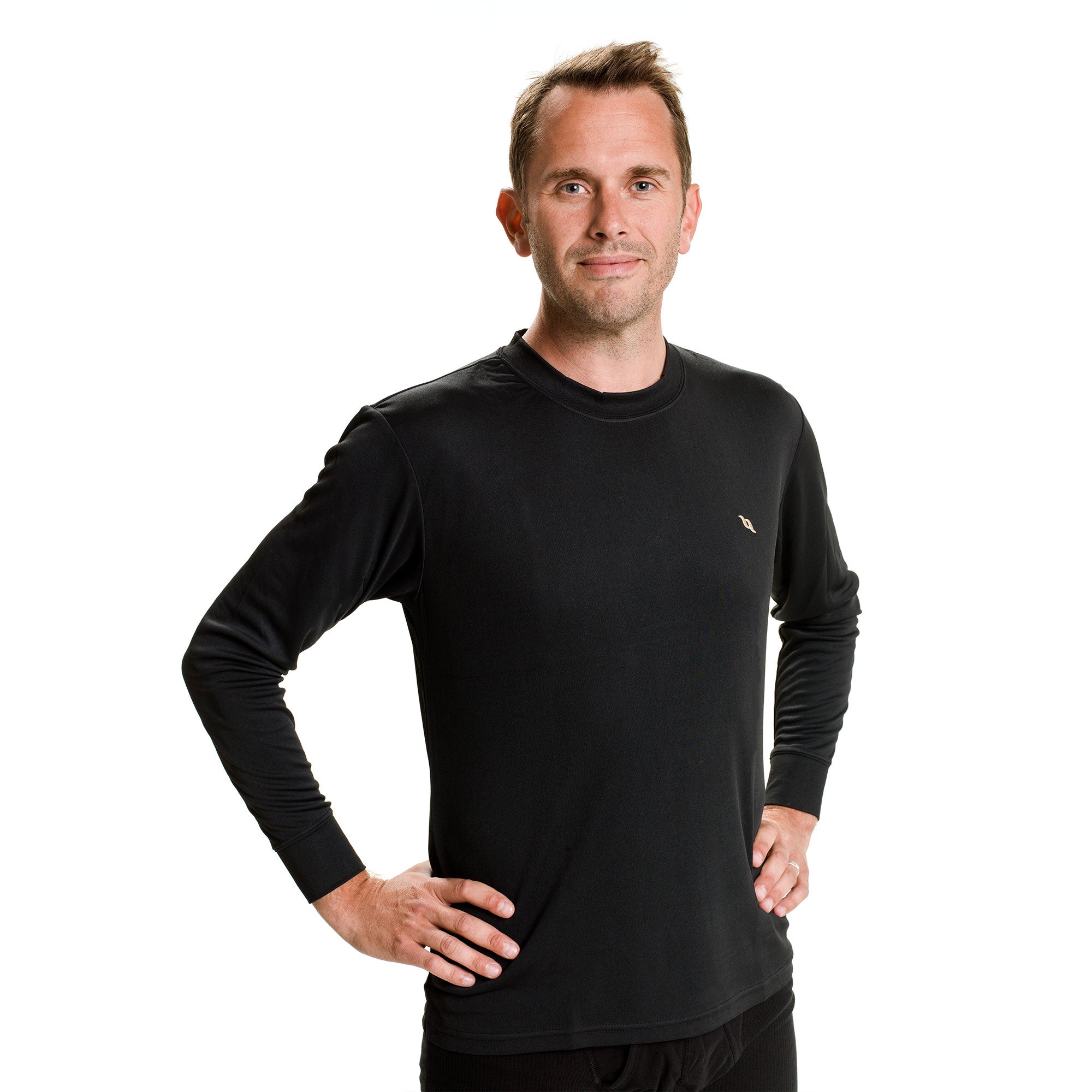 Back on Track Långärmad Tröja PP – Svart