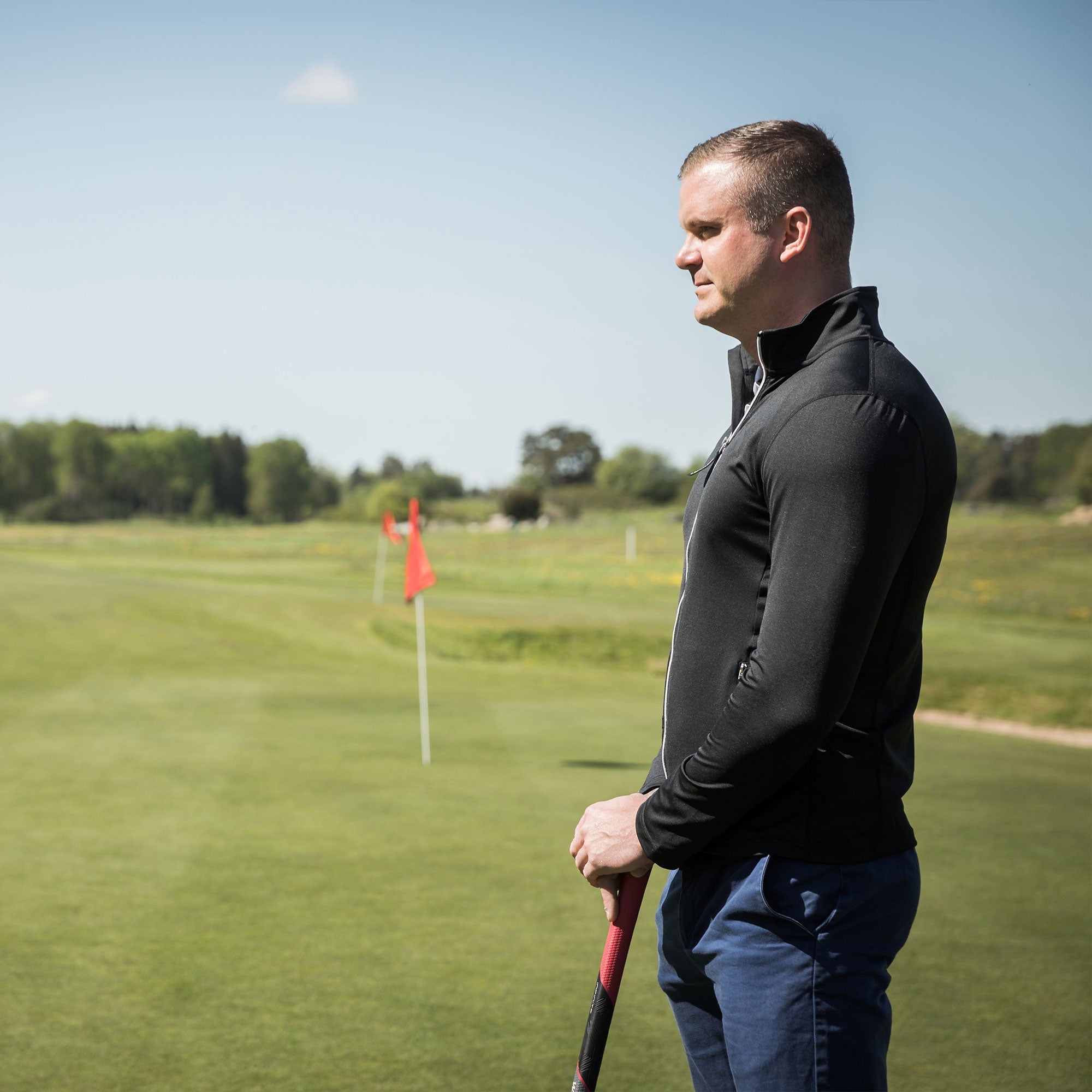 Back on Track Liam Tröja Herr – Svart