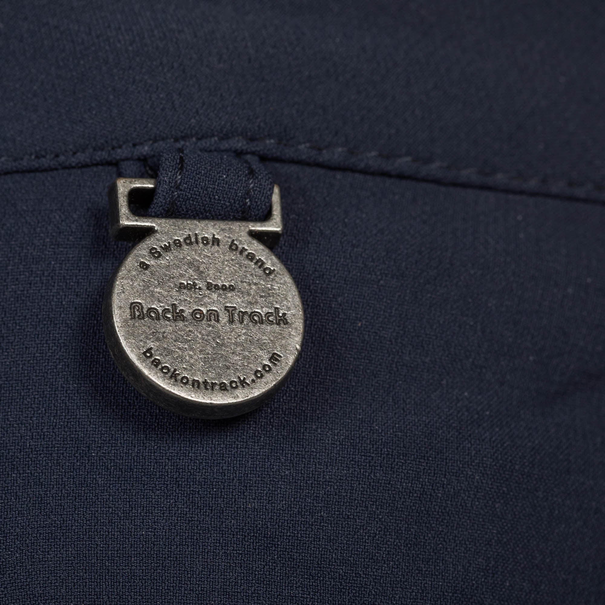 Back on Track Julia Ridbyxor Knäskodda – Marinblå