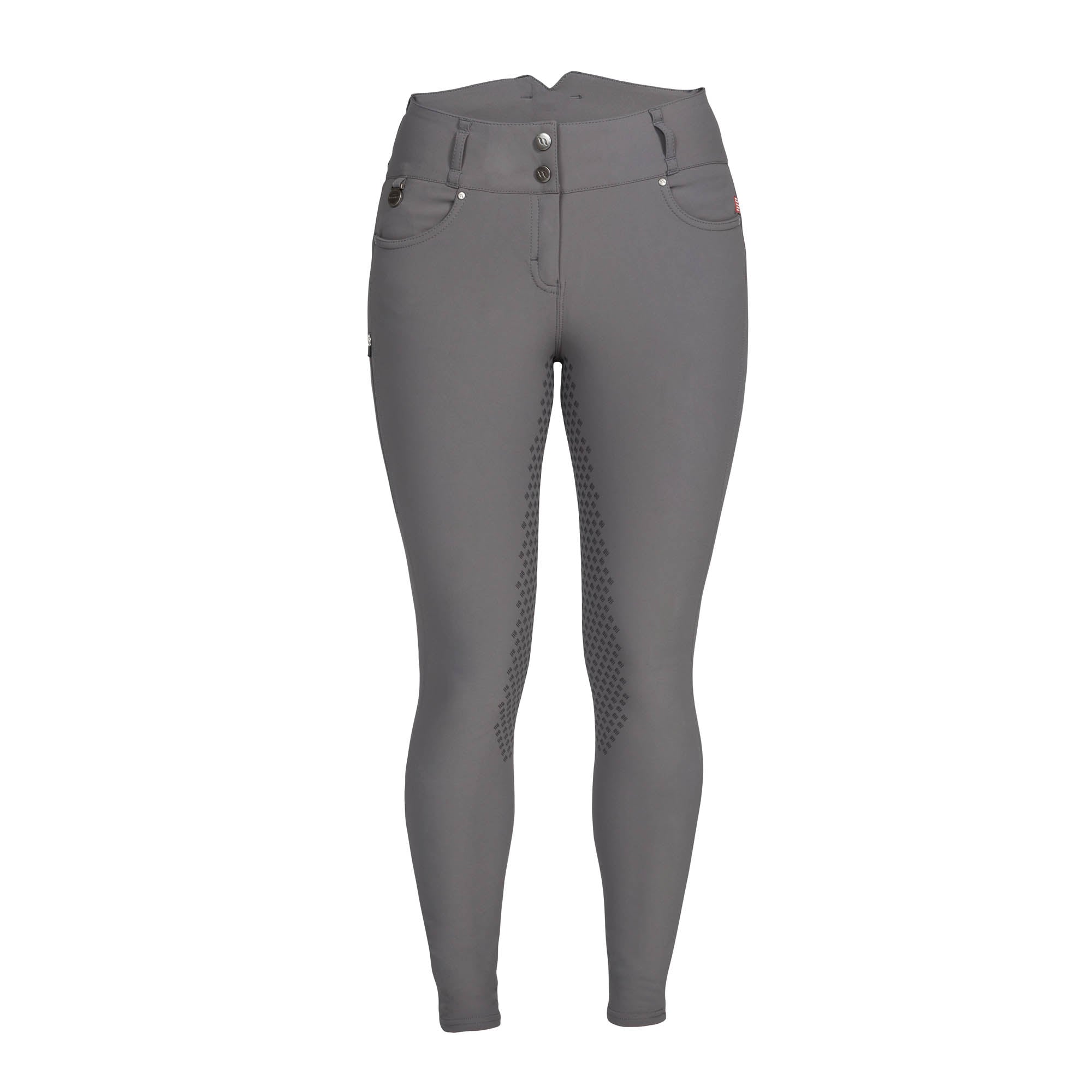 Back on Track Julia Ridbyxor Helskodda – Grå