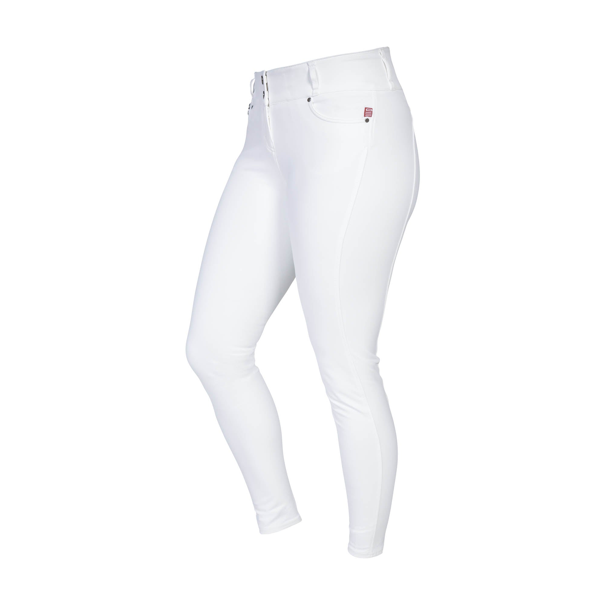Back on Track Julia Ridbyxor Helskodda – Vit
