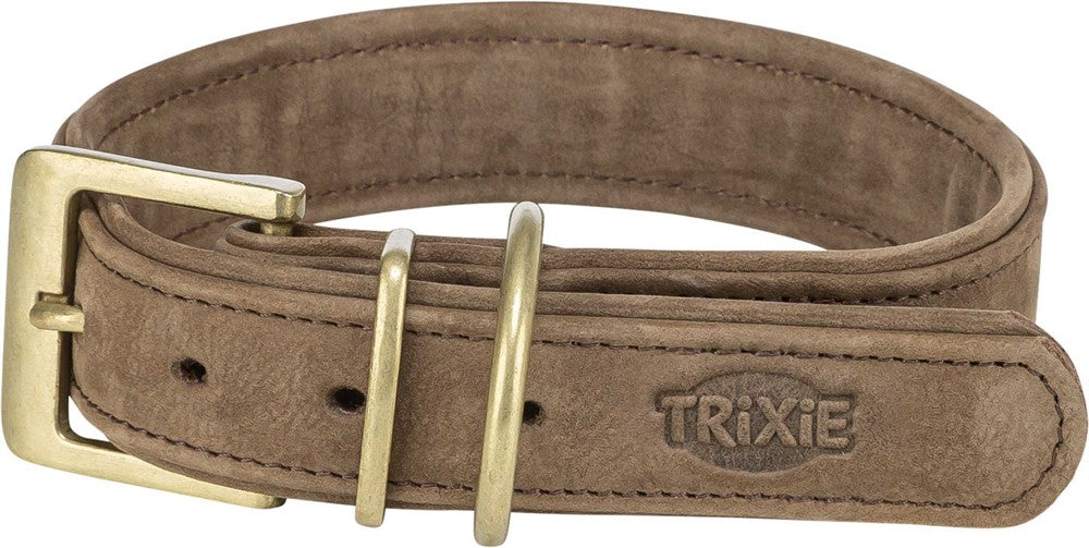 Trixie Pure Halsband Läder - Brun