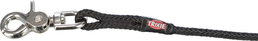 Trixie Spårlina Rund Snabbhake 6mm - Svart
