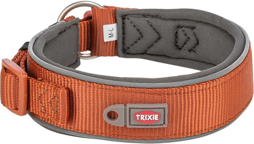 Trixie Premium halsband X-bred - Rost/grafit