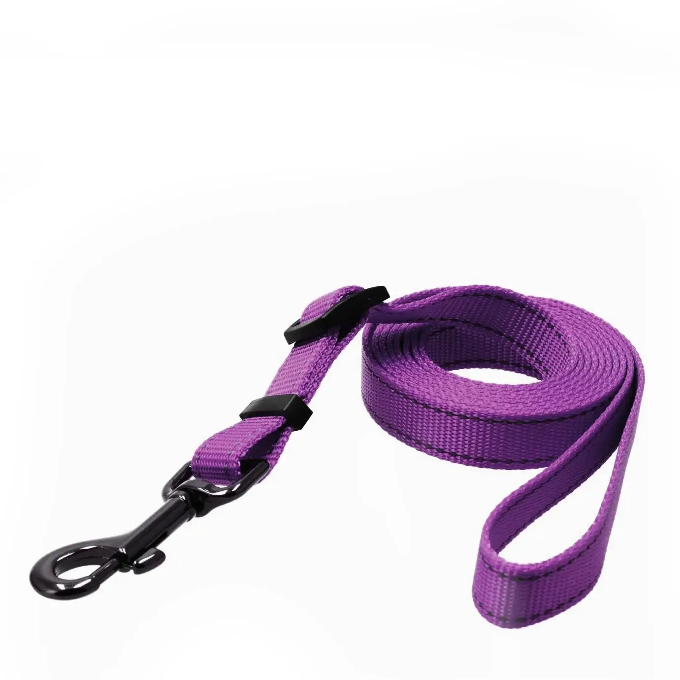 Dogman Iris Ställbart Hundkoppel - Lila