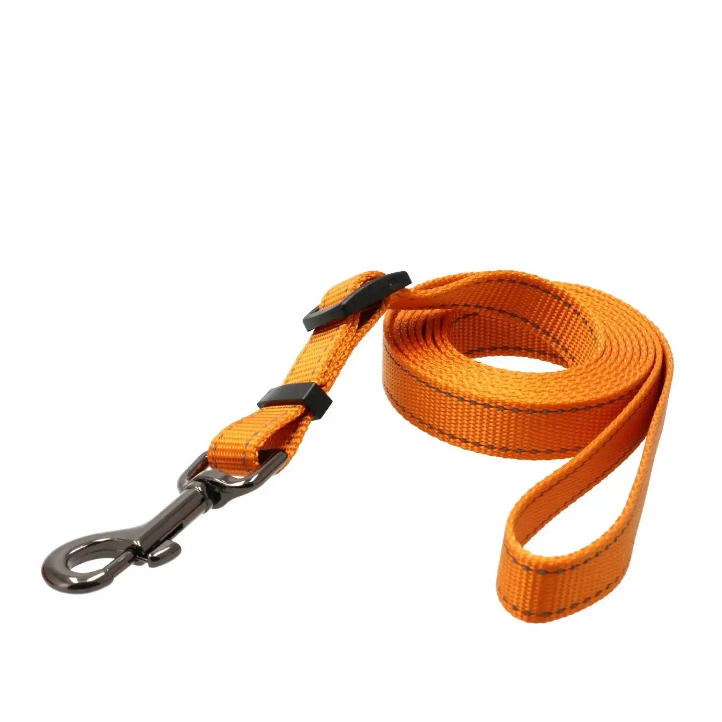 Dogman Iris Ställbart Hundkoppel - Orange