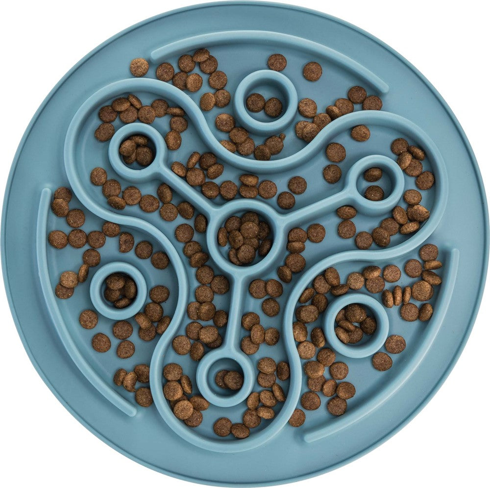 Trixie Slow Feed fodermatta 28 cm - Blå