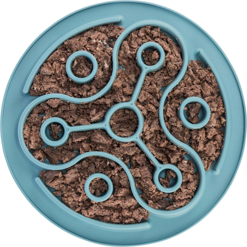 Trixie Slow Feed fodermatta 28 cm - Blå