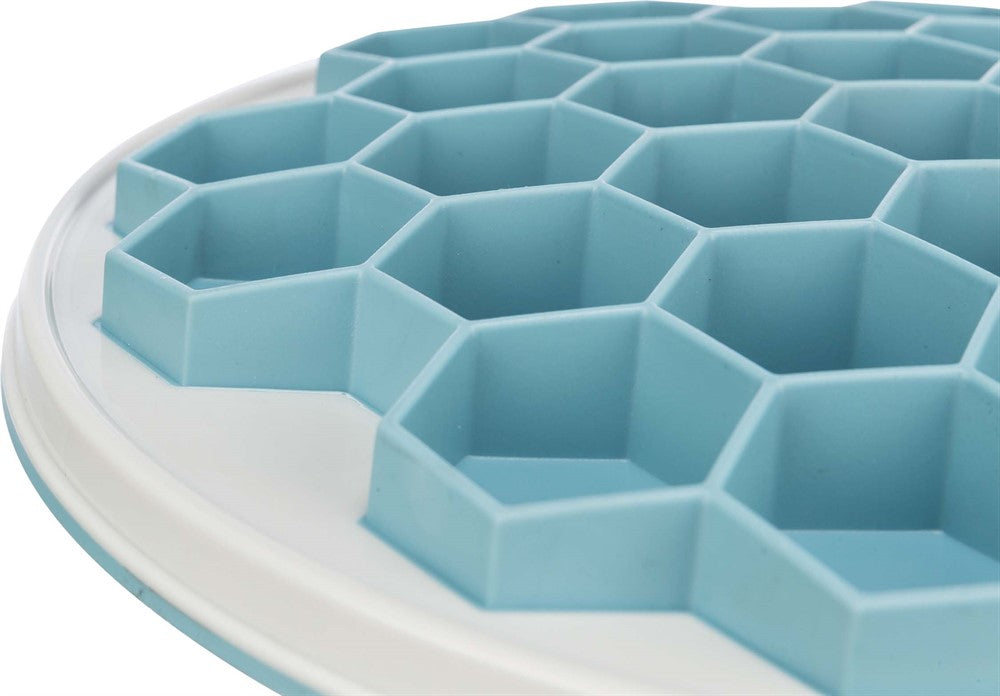 Trixie Slow Foderplatta "bivax" 30 cm - Grå/blå