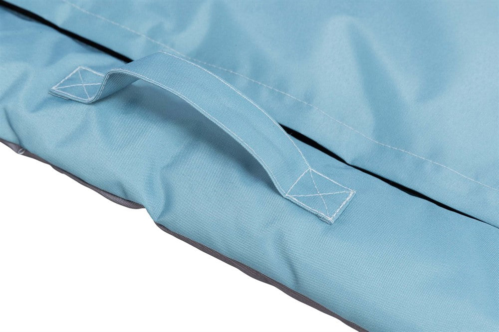 Trixie Samoa Classic resefilt med kylfack - Isblå/grå