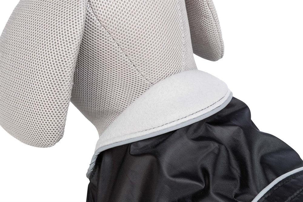 Trixie Orléans Hundtäcke Reflex/Fleece - Svart