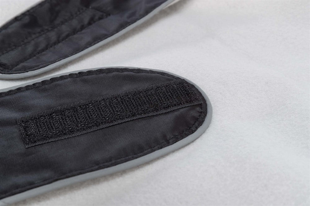 Trixie Orléans Hundtäcke Reflex/Fleece - Svart