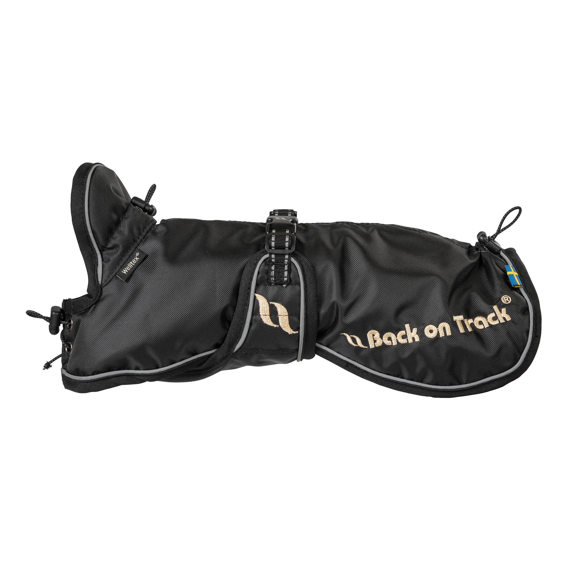 Back on Track Sunny Hundtäcke med fyllning – Svart