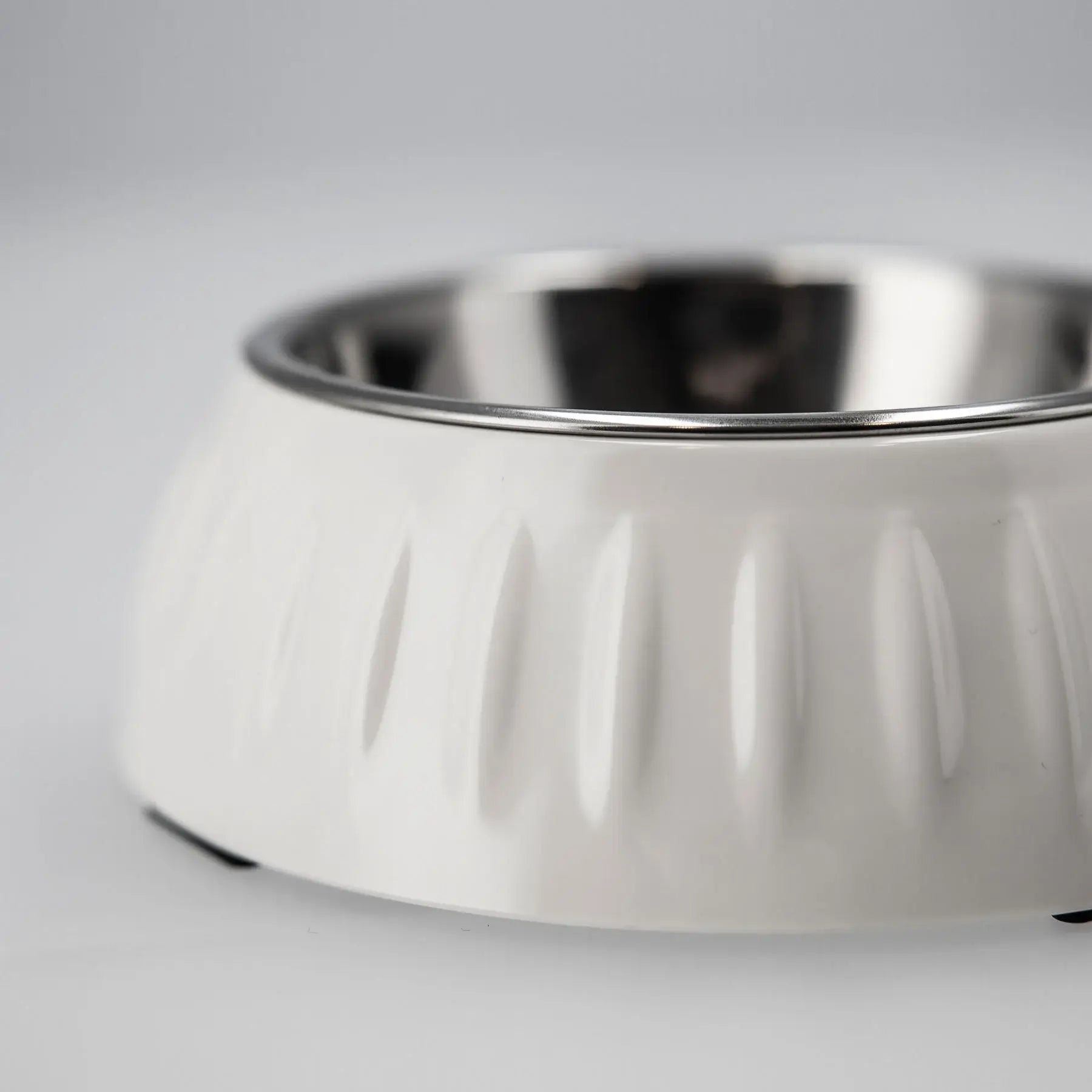 Dogman Retro Matskål - Vit