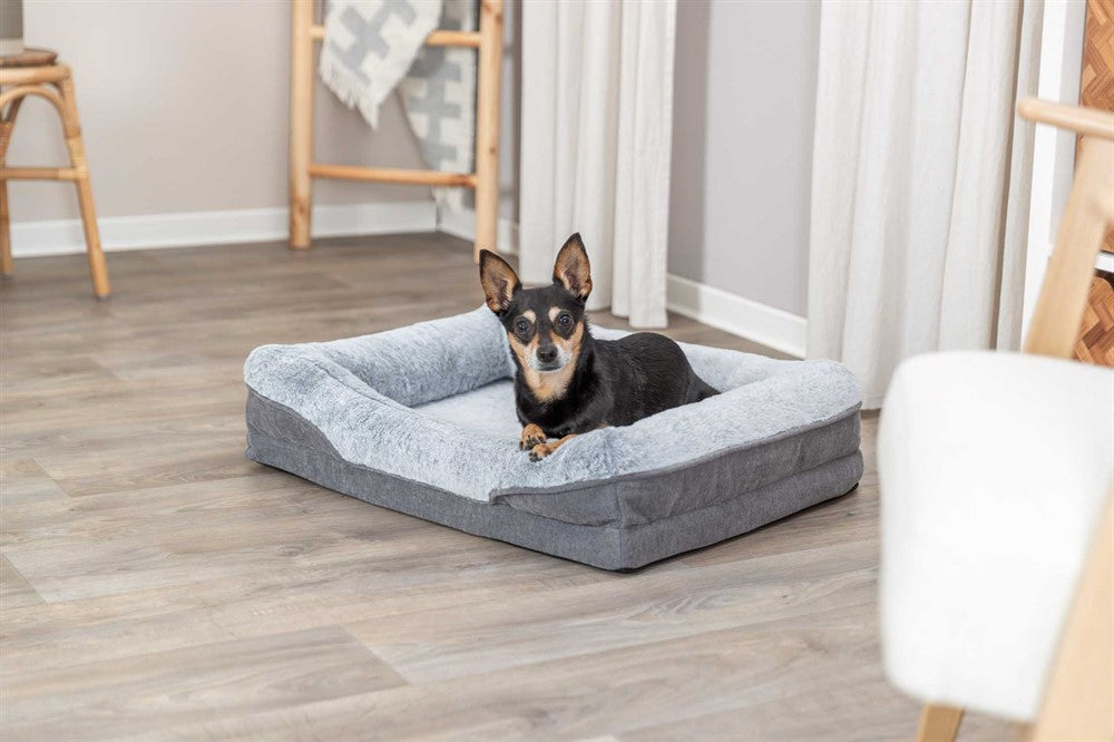 Trixie Lino vital bädd rektangulär - Grå/ljusgrå