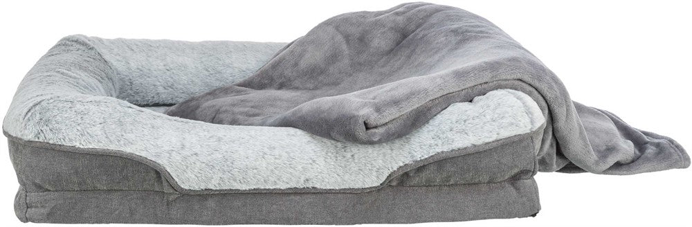 Trixie Lino vital bädd rektangulär - Grå/ljusgrå