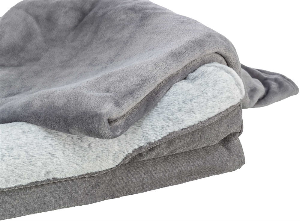 Trixie Lino vital bädd rektangulär - Grå/ljusgrå