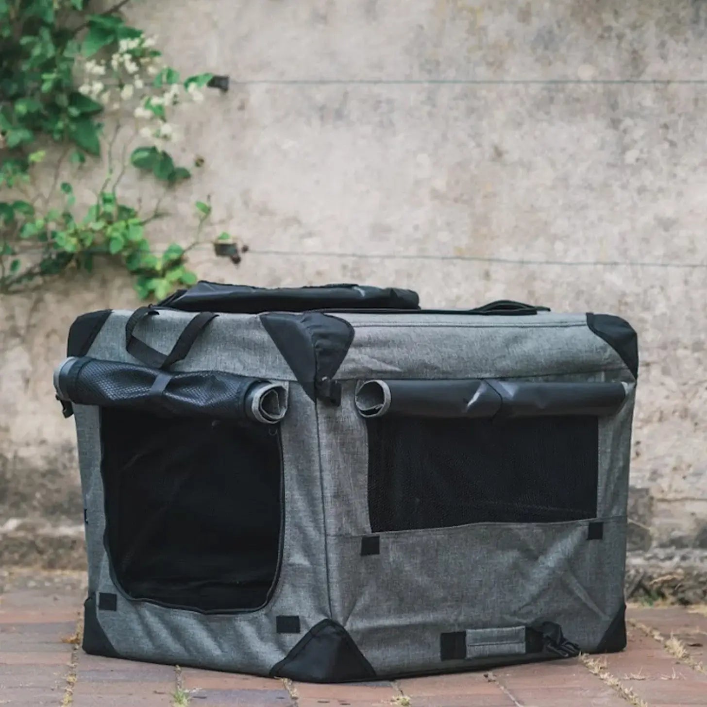 Dogman Milou Canvasbur - Grå