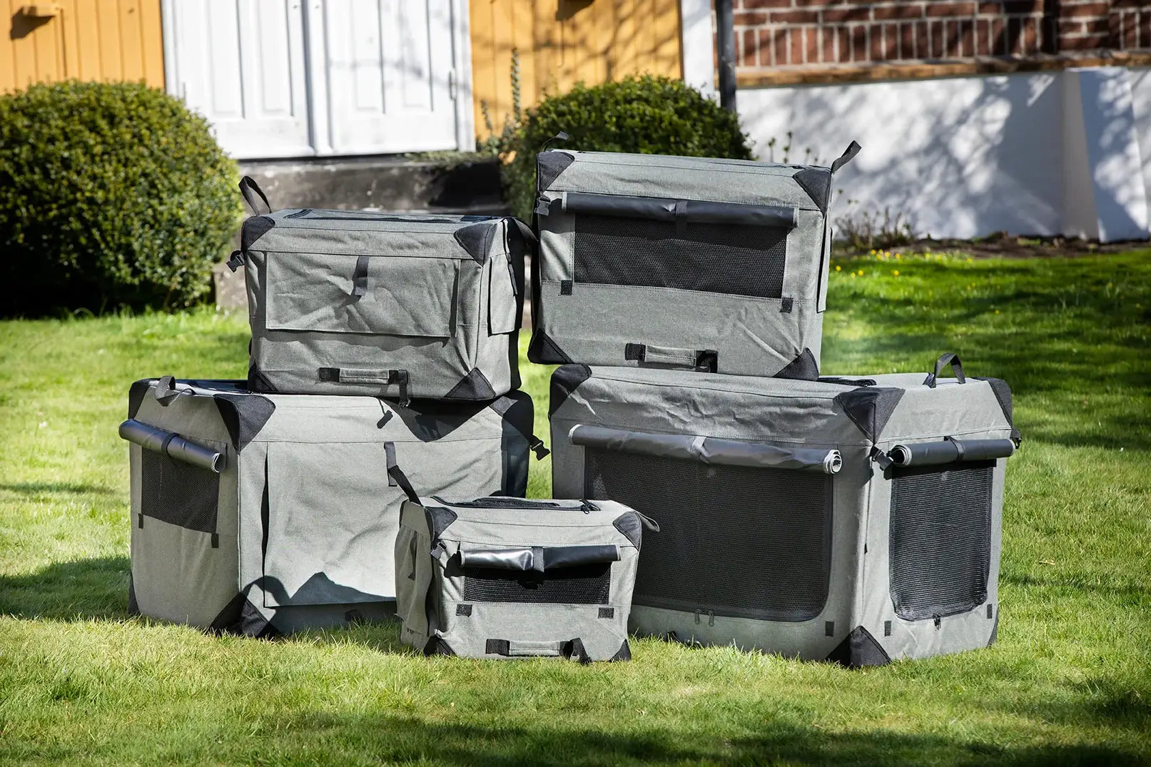 Dogman Milou Canvasbur - Grå