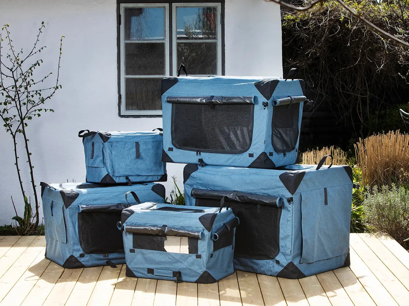 Dogman Milou Canvasbur - Blå