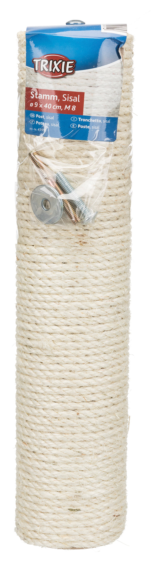 Trixie Sisalrulle till klöspelare - ø 9x40 cm