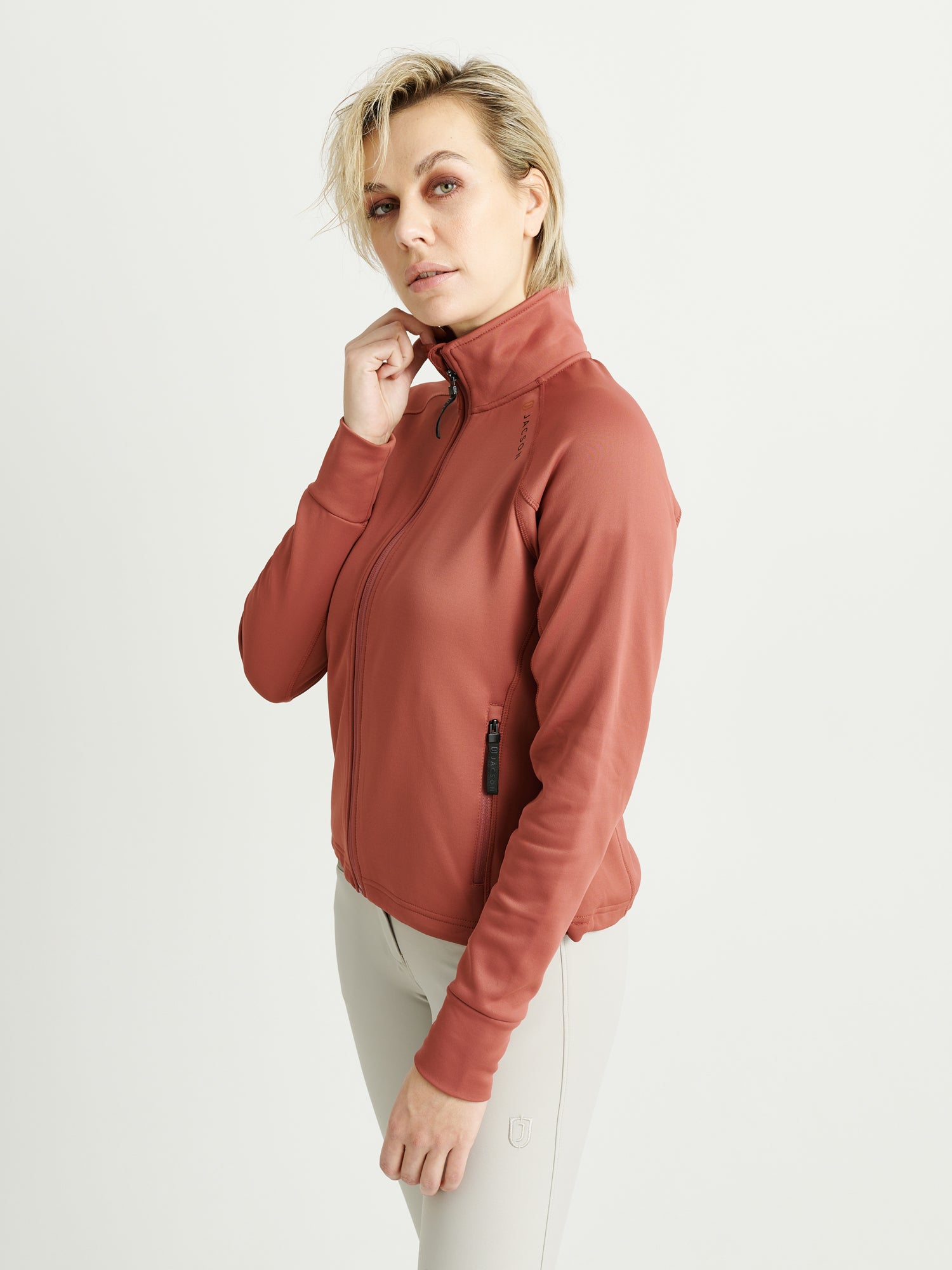 Jacson Rut Funktionsjacka - Rosa