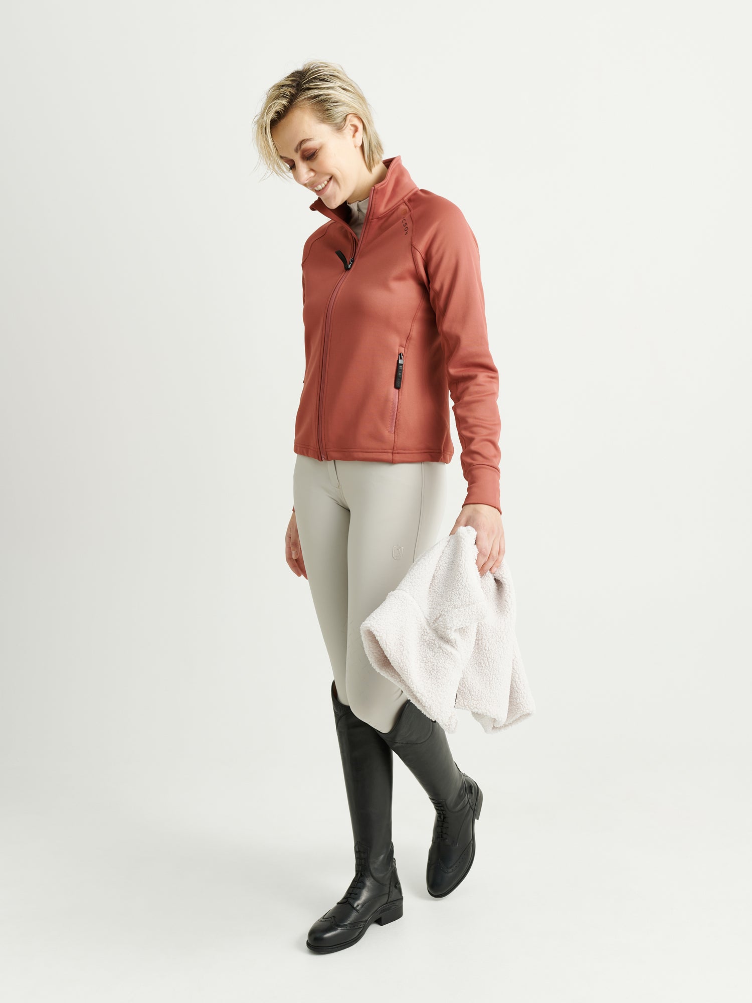 Jacson Rut Funktionsjacka - Rosa