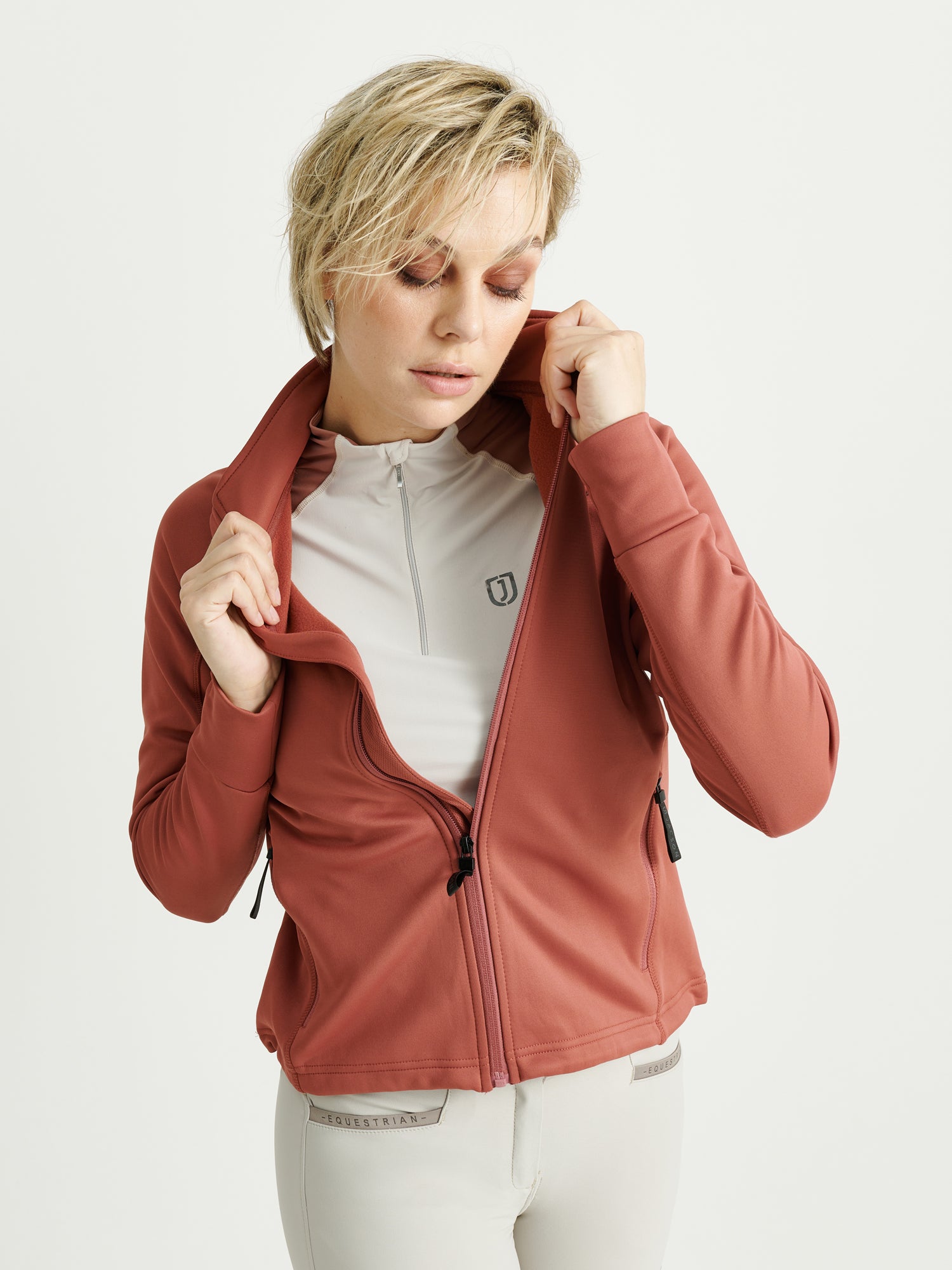 Jacson Rut Funktionsjacka - Rosa