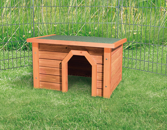 Trixie Smådjurshus Natura 40×h20×28 cm - Brun