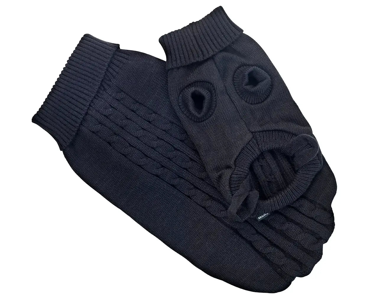 Dogman Gina Stickad Tröja - Svart