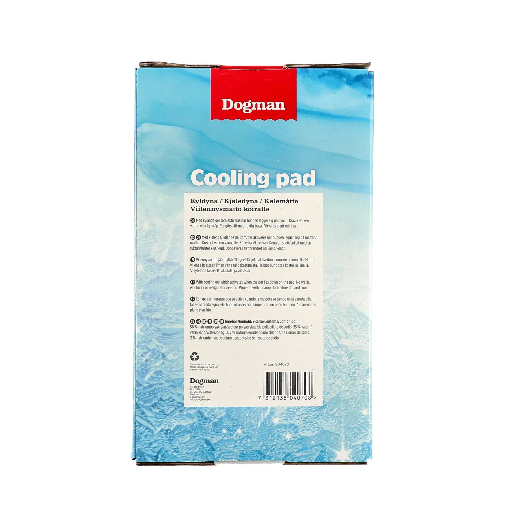 Dogman Droppar Kyldyna - Blå
