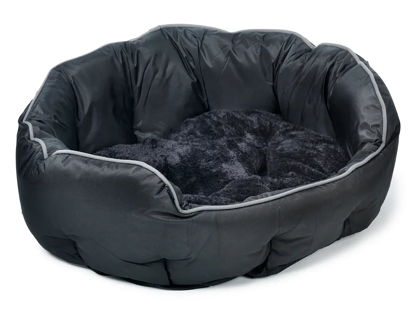 Dogman Buddy Oval Hundbädd - Svart