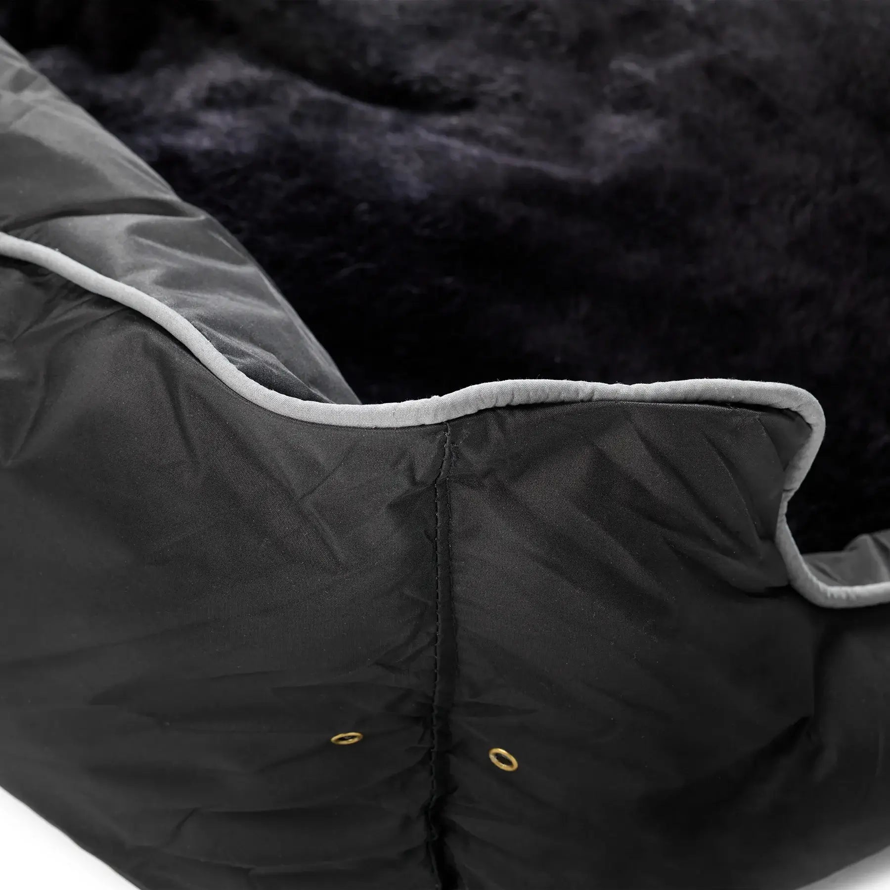 Dogman Buddy Rektangulär Hundbädd - Svart