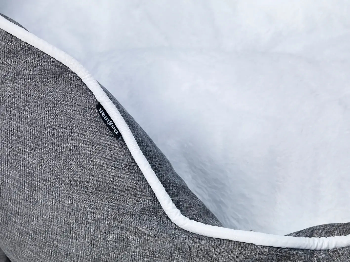 Dogman Buddy Oval Hundbädd - Grå