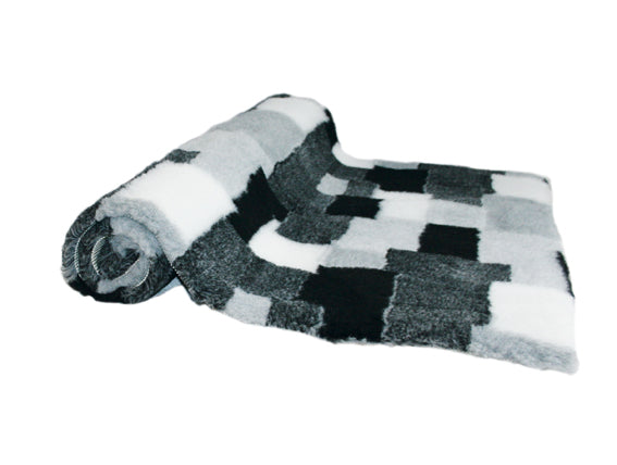 Maxifällen antiglid 150x100 cm Patch - Svart/grå/vit