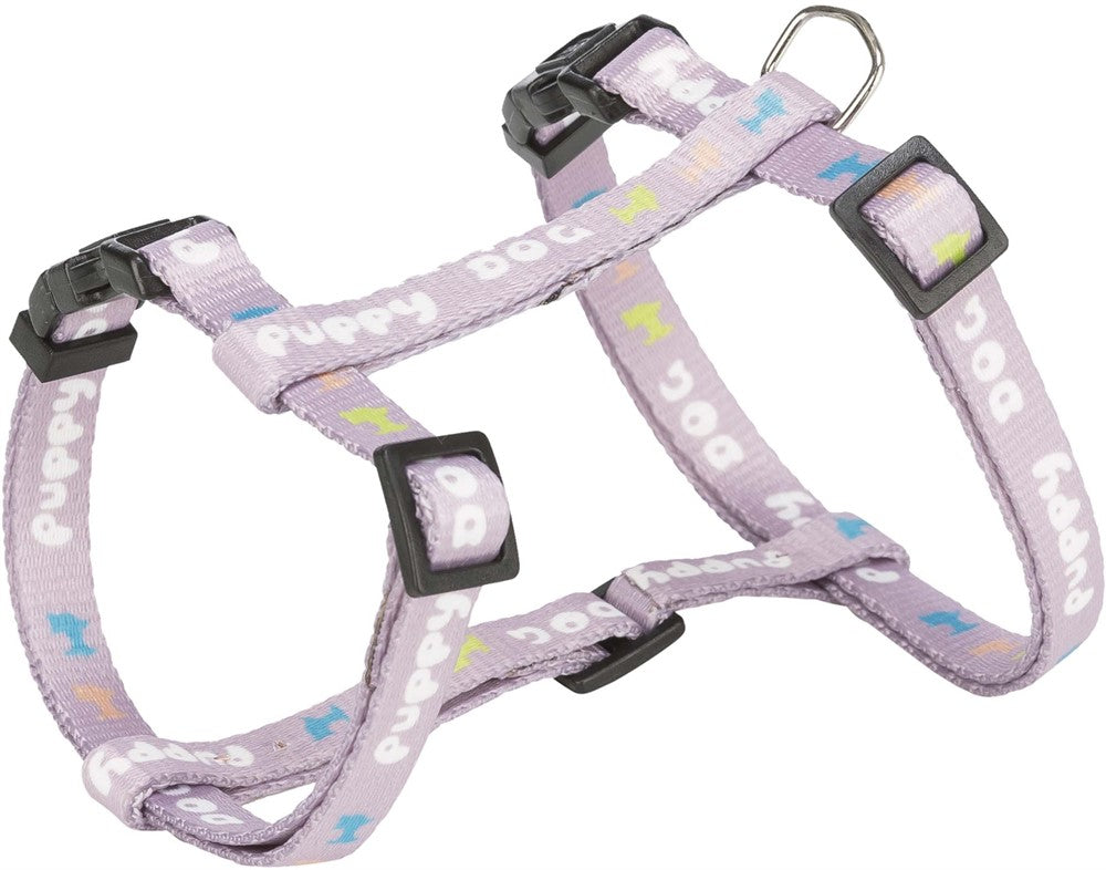 Trixie Valpsele med koppel (M-L) 27-45cm - Ljuslila
