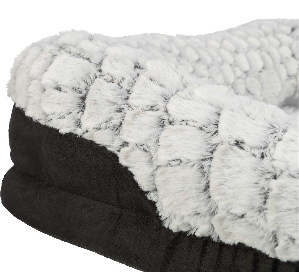 Trixie Lino vital bädd rektangulär - Svart/grå