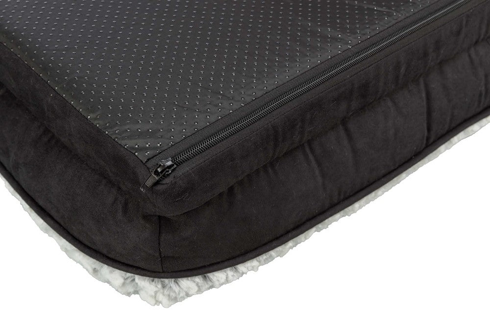 Trixie Lino vital bädd rektangulär - Svart/grå