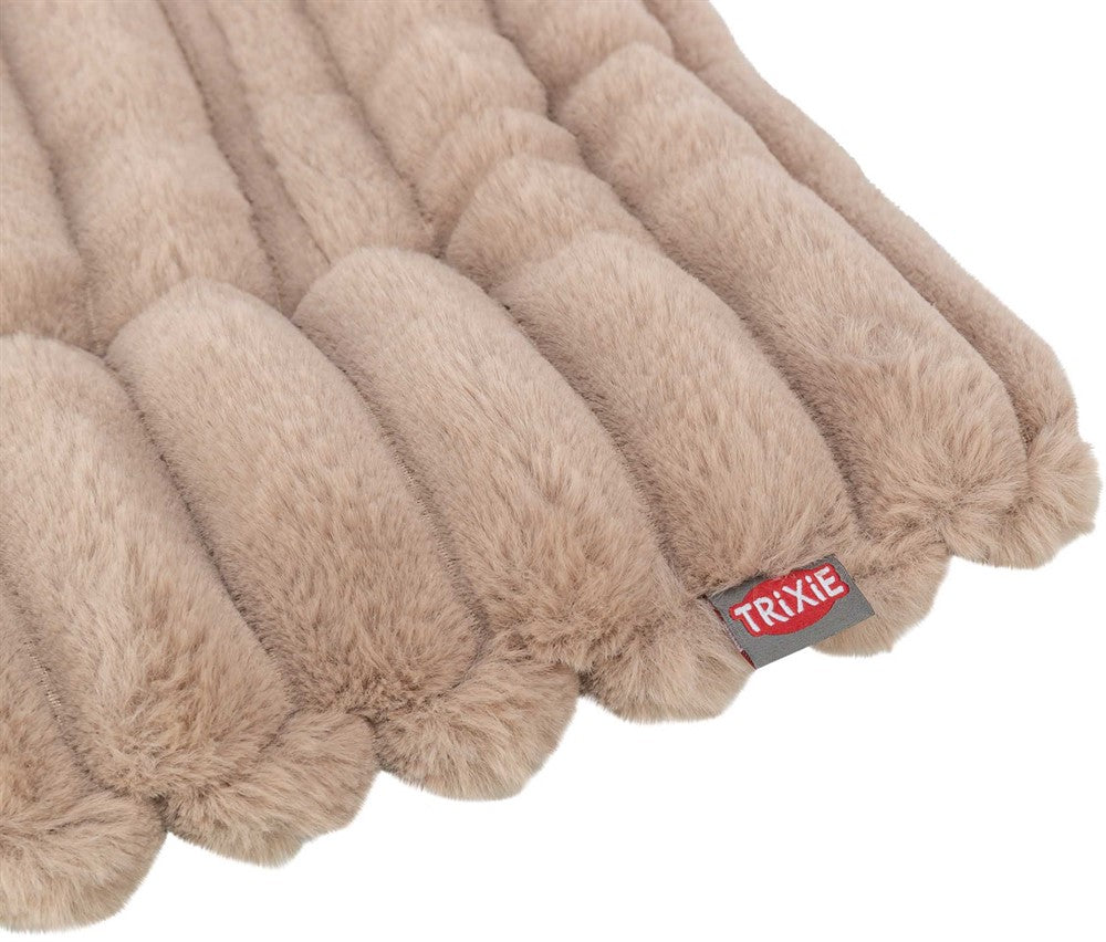 Trixie Lonni liggmatta manchester plysch - Ljusbrun