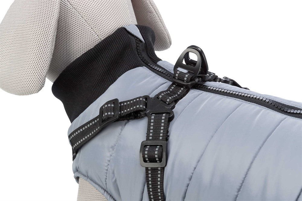 Trixie Pontis täcke med sele - Grå