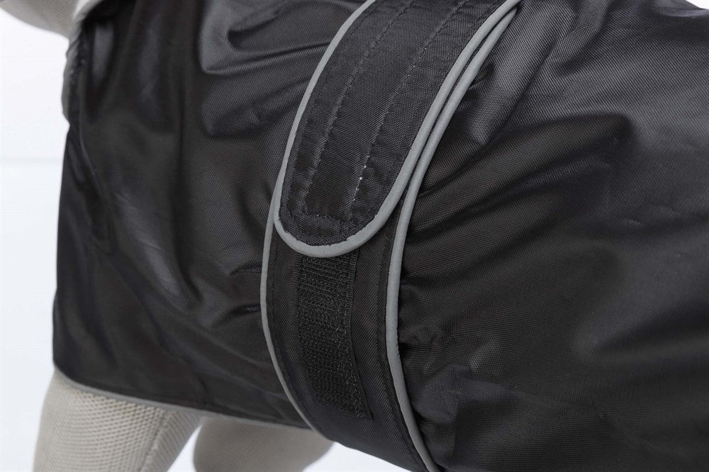 Trixie Orléans Hundtäcke Reflex/Fleece 60 cm - Svart