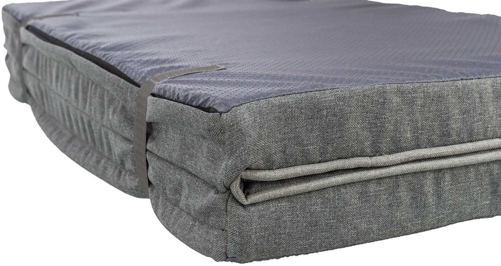 Trixie Samoa Vital madrass, vikbar (vattenresistent) - Mörkgrå