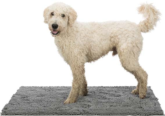 Trixie Vattentät smutsabsorberande matta - Grå